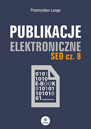 SEO cz.8 - publikacje elektroniczne - okładka ebooka